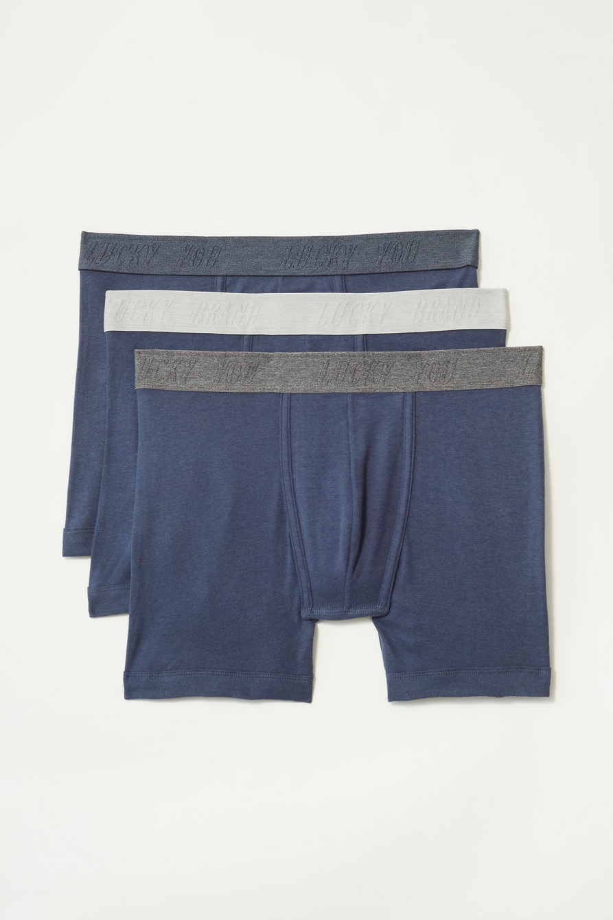 3 pack cotton viscose boxer briefs